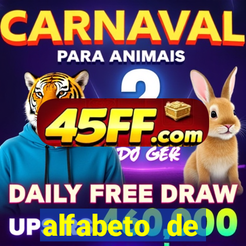alfabeto de caligrafia bonita